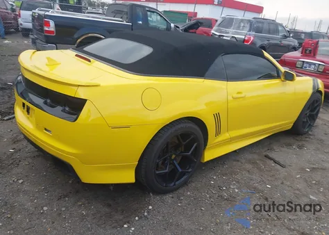 2012 Chevrolet Camaro 2Ss из США, поврежденный, VIN 2G1FK3DJ8C9185880